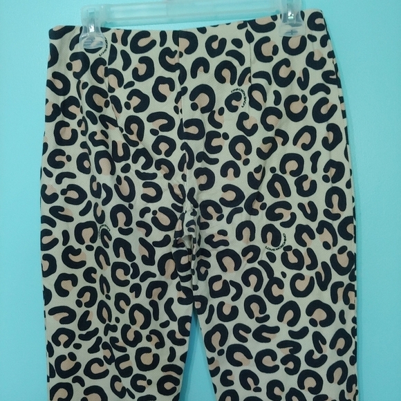 LOVE Moschino Leopard Print Pants, size 6 - Picture 6 of 15